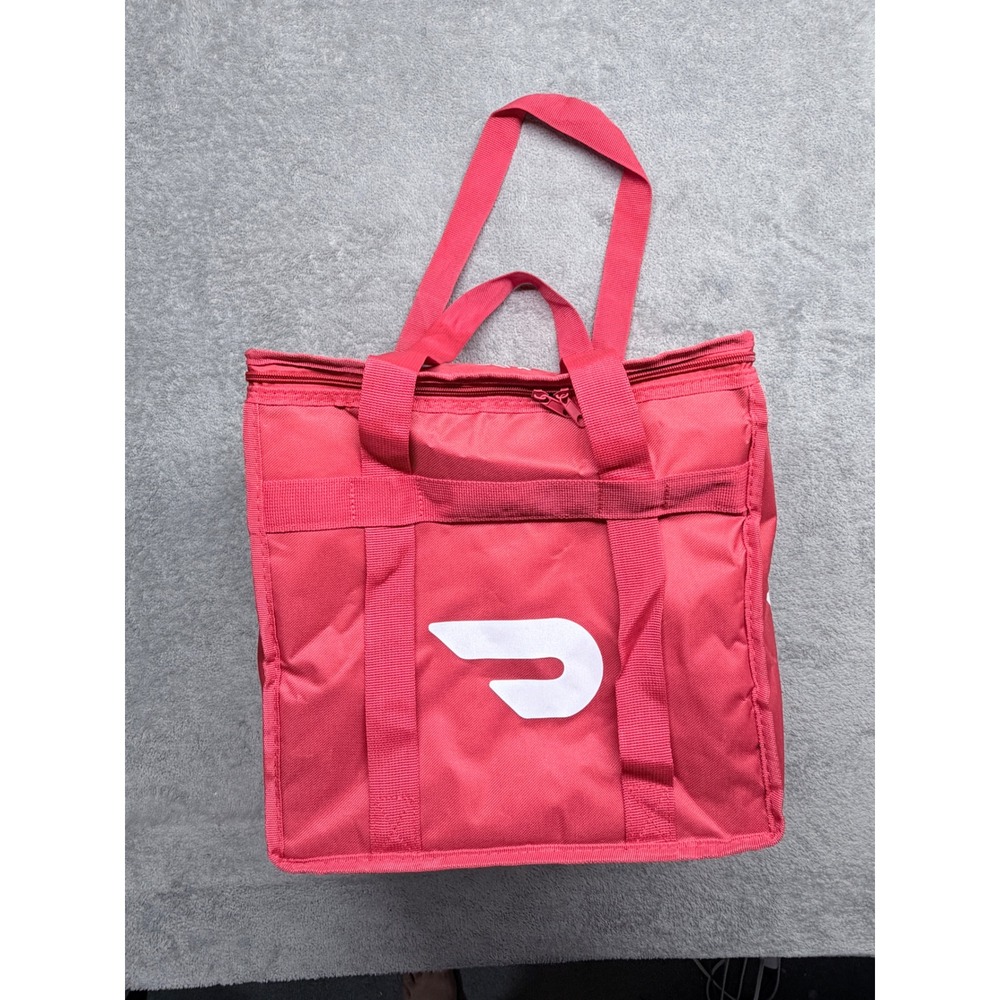 DoorDash Insulated Delivery Bag Red Thermal Food Tote DDH686x